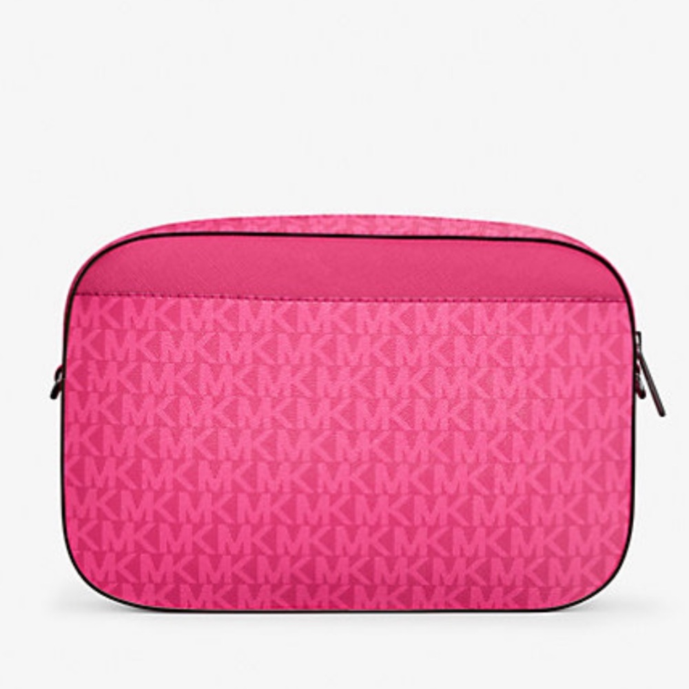 Michael Kors Jet Set Large Signature Logo Chain Crossbody Bag
Dragonfruit
NWT - Picture 3 of 16